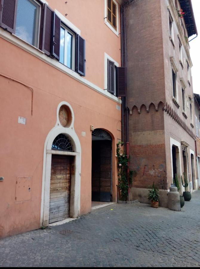 Ferienwohnung Attico Con Terrazza Santa Cecilia Rom Exterior foto