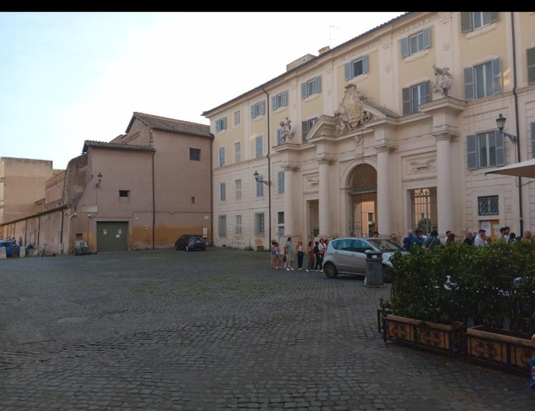 Ferienwohnung Attico Con Terrazza Santa Cecilia Rom Exterior foto